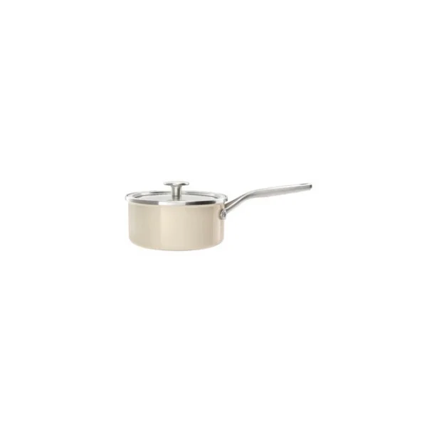 Casserole Émaillée 18cm Crème KitchenAid économies garanties 1