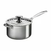 achat pas cher Casserole Inox Avec Couvercle 18 Cm Le Creuset 20