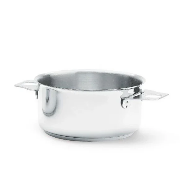 Casserole Tout Inox Sans Queue Ø 18 Cm Twisty De Buyer qualité supérieure 1