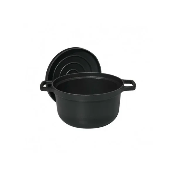Cocotte à Riz En Fonte 16 Cm Noir Mat Chasseur meilleure qualité 4