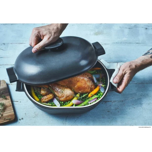 Cocotte En Céramique Ovale 4,5 L Ardoise Delight Emile Henry prix le plus bas 5