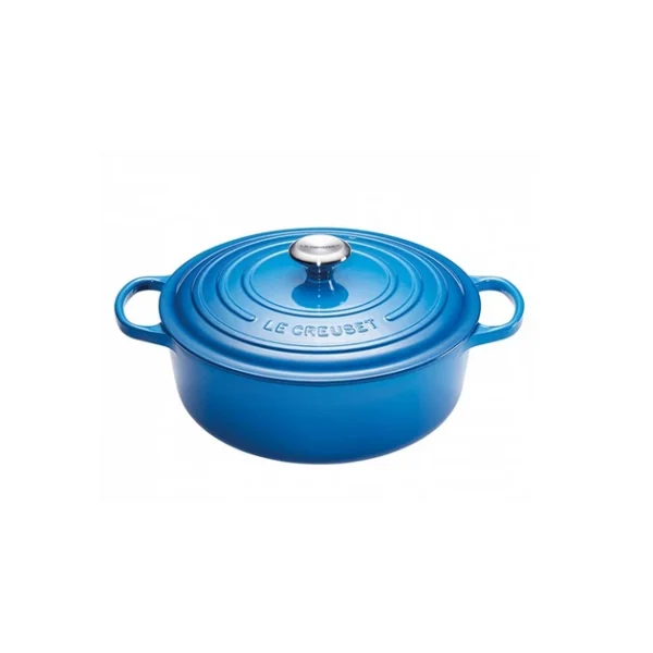 Cocotte En Fonte Basse 30 Cm Marseille Le Creuset Signature Paiement sécurisé 1