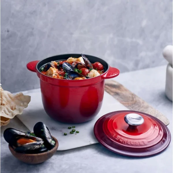 Cocotte En Fonte Every 18 Cm Cerise Le Creuset Satisfait ou Remboursé 5