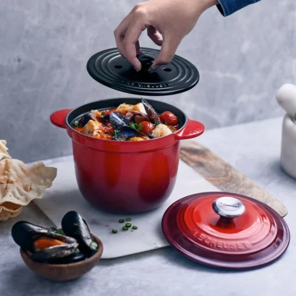 Cocotte En Fonte Every 18 Cm Cerise Le Creuset Satisfait ou Remboursé 9