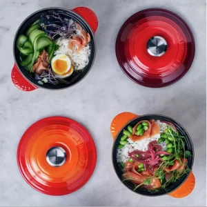 Cocotte En Fonte Every 18 Cm Cerise Le Creuset Satisfait ou Remboursé 28