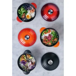 Cocotte En Fonte Every 18 Cm Noir Mat Le Creuset destockage 29