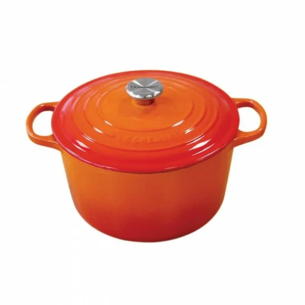 Cocotte En Fonte Haute 24 Cm Volcanique Le Creuset fashion pas cher 1
