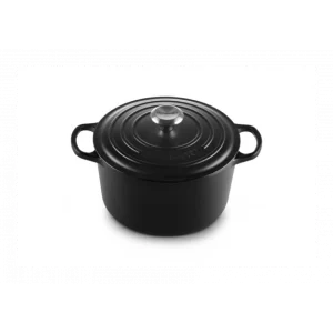 Cocotte En Fonte Haute 26 Cm Noir Ebène Le Creuset aux meilleurs prix 9