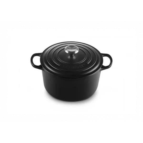 Cocotte En Fonte Haute 26 Cm Noir Ebène Le Creuset aux meilleurs prix 3