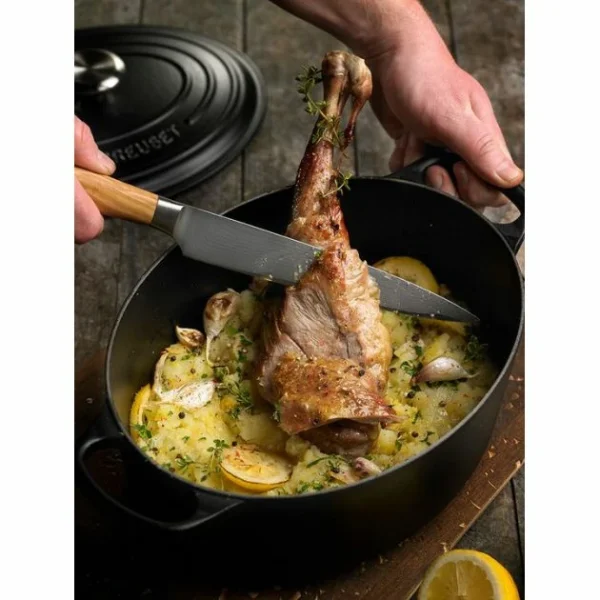 livraison la plus rapide Cocotte En Fonte Ovale 27 Cm Noir Mat Le Creuset Signature 6
