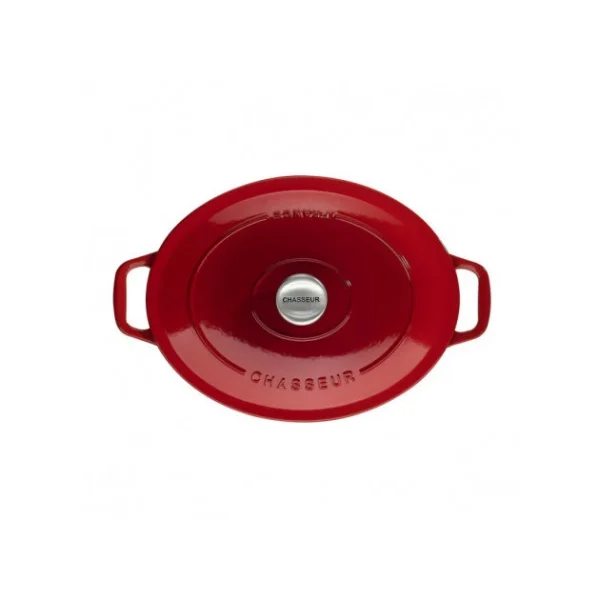 Cocotte En Fonte Ovale 27 Cm Rubis Chasseur magasins pas chers 1