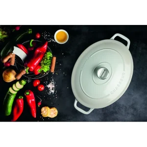 Cocotte En Fonte Ovale 29 Cm Macadamia Chasseur ultratendance 10