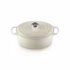 Cocotte En Fonte Ovale 29 Cm Meringue Signature Le Creuset Top ventes 17