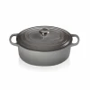 grossiste en ligne Cocotte En Fonte Ovale 29 Cm Mist Grey Le Creuset Signature 10