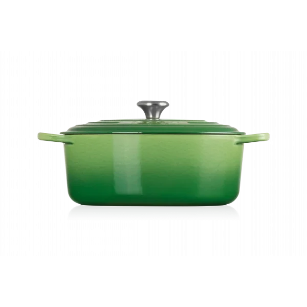 Cocotte En Fonte Ovale 31 Cm Bamboo Le Creuset Signature à prix imbattables 3
