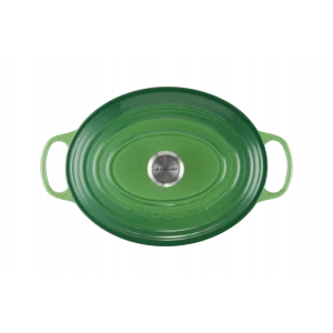 Cocotte En Fonte Ovale 31 Cm Bamboo Le Creuset Signature à prix imbattables 11