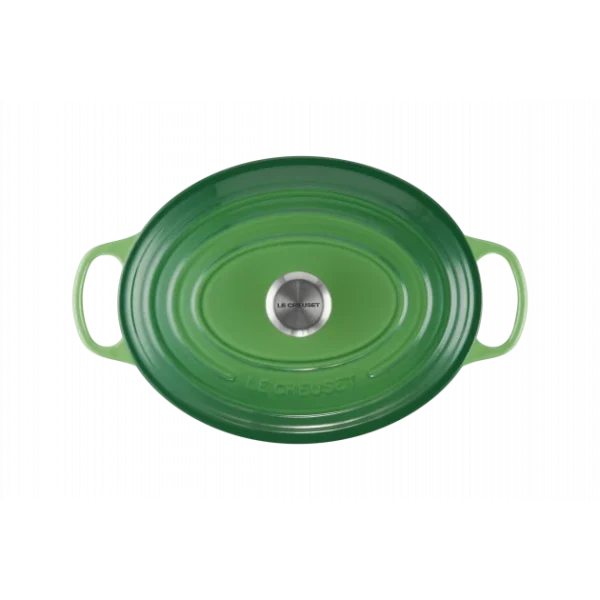Cocotte En Fonte Ovale 31 Cm Bamboo Le Creuset Signature à prix imbattables 4