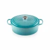 Cocotte En Fonte Ovale 31 Cm Caraïbes Le Creuset Signature meilleur cadeau 16