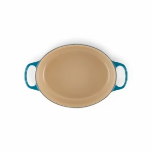 meilleur cadeau Cocotte En Fonte Ovale 31 Cm Deep Teal Le Creuset Signature 14