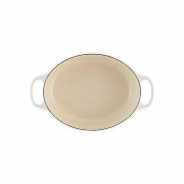 boutique en ligne Cocotte En Fonte Ovale 31 Cm Meringue Signature Le Creuset 5