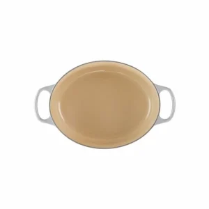 vente pas cher Cocotte En Fonte Ovale 31 Cm Mist Grey Le Creuset Signature 13