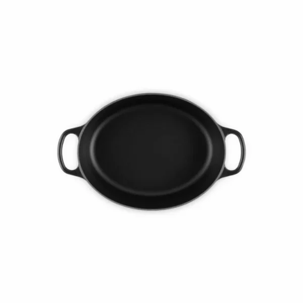 meilleur cadeau Cocotte En Fonte Ovale 31 Cm Noir Mat Le Creuset Signature 5