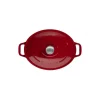vente chaude Cocotte En Fonte Ovale 31 Cm Rouge Chasseur 17