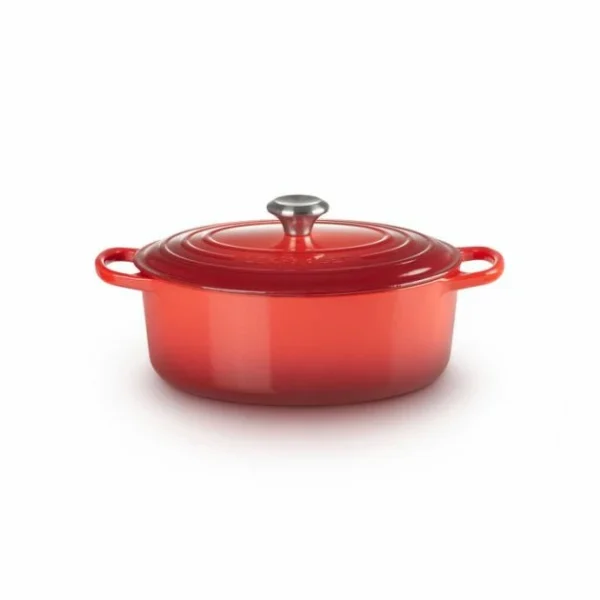 bas prix Cocotte En Fonte Ovale 33 Cm Cerise Le Creuset Signature 3