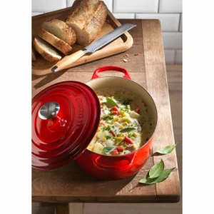 bas prix Cocotte En Fonte Ovale 33 Cm Cerise Le Creuset Signature 15