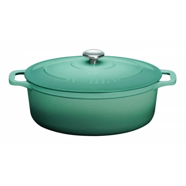 Cocotte En Fonte Ovale 33 Cm Quartz Chasseur soldes officiel 3