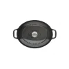 online boutique Cocotte En Fonte Ovale 35 Cm Caviar Chasseur 10