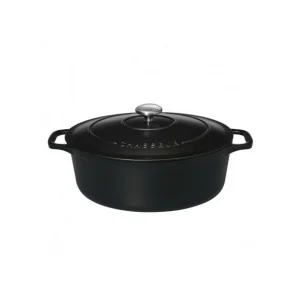 Cocotte En Fonte Ovale 35 Cm Noir Mat Chasseur Nouvelle tendance 9