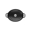 Cocotte En Fonte Ovale 35 Cm Noir Mat Chasseur Nouvelle tendance 19