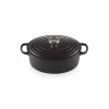 Cocotte En Fonte Ovale 40 Cm Noir Mat Le Creuset Signature Authenticité garantie 17