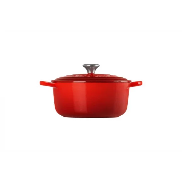 vente chaude Cocotte En Fonte Ronde 20 Cm Cerise Le Creuset Signature 3