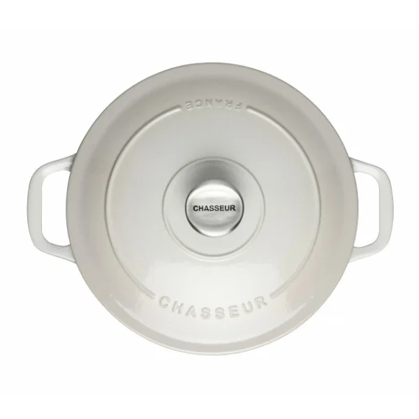 soldes pas cher Cocotte En Fonte Ronde 20 Cm Macadamia Chasseur 1