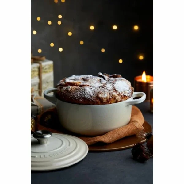 boutique en france Cocotte En Fonte Ronde 20 Cm Meringue Signature Le Creuset 6