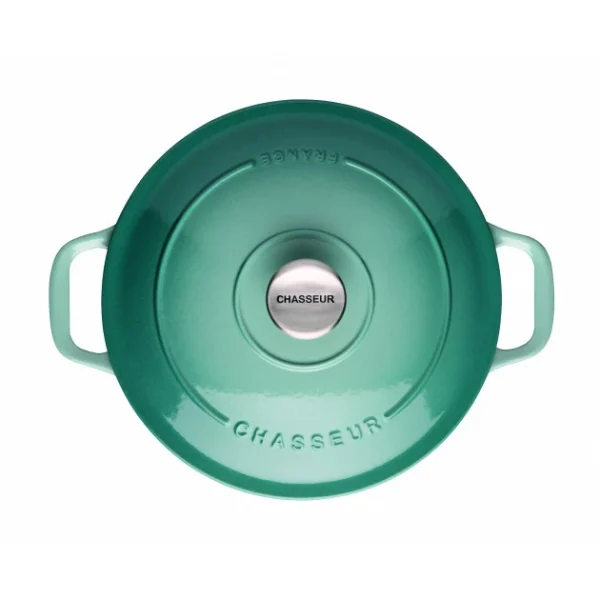 Cocotte En Fonte Ronde 20 Cm Quartz Chasseur Neuve avec étiquette 1