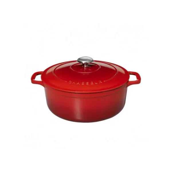 pas cher Cocotte En Fonte Ronde 20 Cm Rubis Chasseur 3