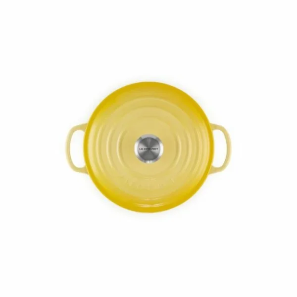 luxe soldes Cocotte En Fonte Ronde 20 Cm Soleil Le Creuset Signature 4