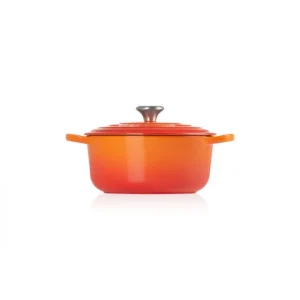Cocotte En Fonte Ronde 20 Cm Volcanique Le Creuset Signature De Qualité 10