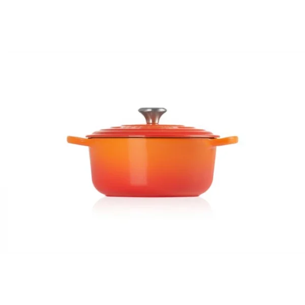 Cocotte En Fonte Ronde 20 Cm Volcanique Le Creuset Signature De Qualité 3