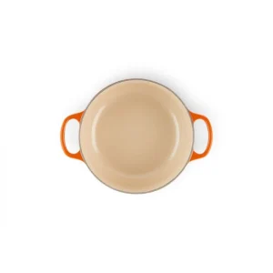 Cocotte En Fonte Ronde 20 Cm Volcanique Le Creuset Signature De Qualité 14