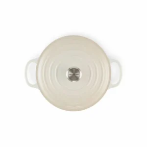 Cocotte En Fonte Ronde 22 Cm Meringue Signature Le Creuset Livraison gratuite 11