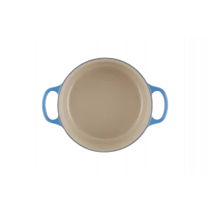 Cocotte En Fonte Ronde 22 Cm Signature Azur Le Creuset Promotio de vente 12