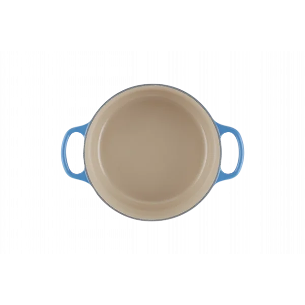 Cocotte En Fonte Ronde 22 Cm Signature Azur Le Creuset Promotio de vente 5