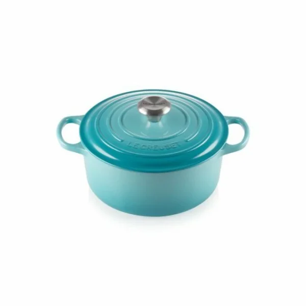 SOLDES TOUT À Cocotte En Fonte Ronde 24 Cm Caraïbes Le Creuset Signature 1