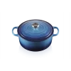 marque pas cher en ligne Cocotte En Fonte Ronde 26 Cm Azur Le Creuset Signature 7