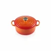 marques pas cher Cocotte En Fonte Ronde 26 Cm Volcanique Le Creuset Signature 22