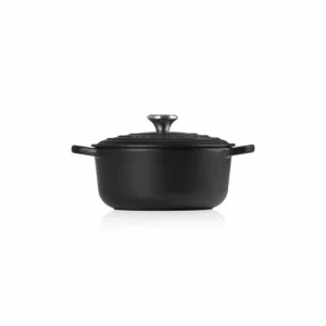 Livraison Standard/Rapide Cocotte En Fonte Ronde 28 Cm Noir Mat Le Creuset Signature 9